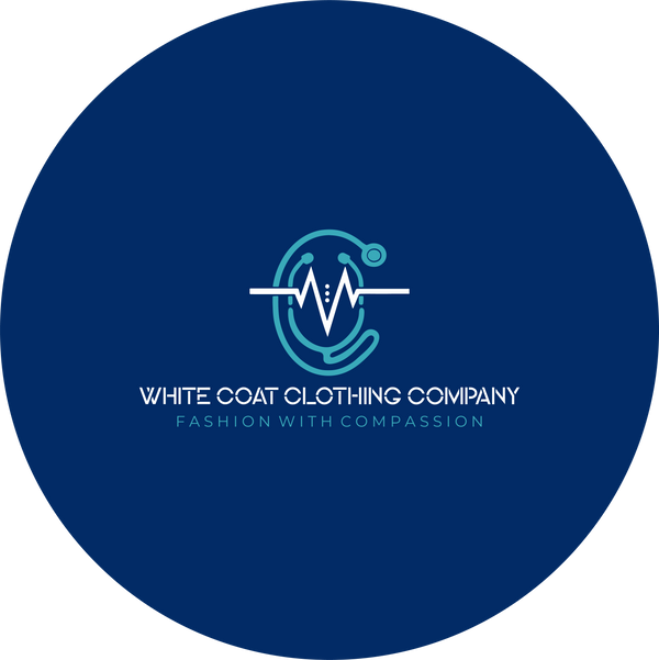 White Coat Clothing Company Logo Circular